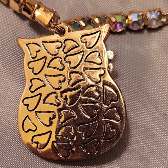 New Betsey Johnson owl necklace - Picture 10 of 14